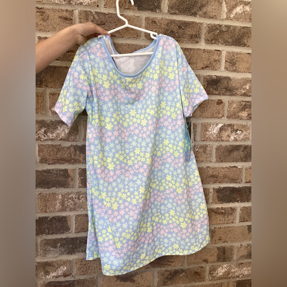 Girls Cat+Jack flower nightgown size 10/12